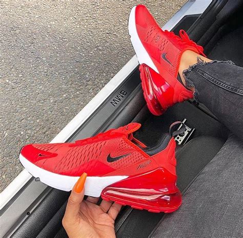 Nike Air Max 270 Red Nike Air Shoes Hype Shoes Sneakers Fashion