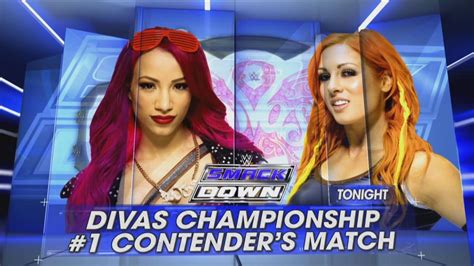 Wwe On Twitter Tonight Sashabankswwe And Beckylynchwwe Battle It Out To Become 1contender