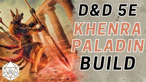 Balance Seeker A Khenra Devotion Paladin Dandd 5e Character Build