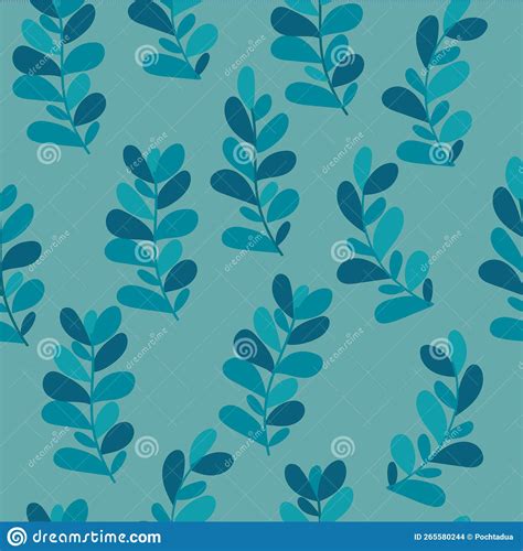 Floral Gold Seamless Pattern With Leaves For Wallpaper Greeting Card