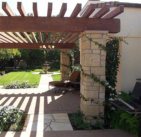 Free carport plans are easily customizable and can be adapted to any building design. Pergola Entrance Designs Plans DIY Free Download basic ...