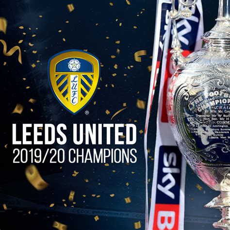 Home of leeds united fc on reddit. Leeds United Crowned EFL Championship 2019/20 Champions ...