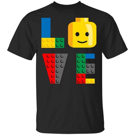 Love Lego Shirt Hoodie Tank Lego Shirts Lego T Shirt T Shirt