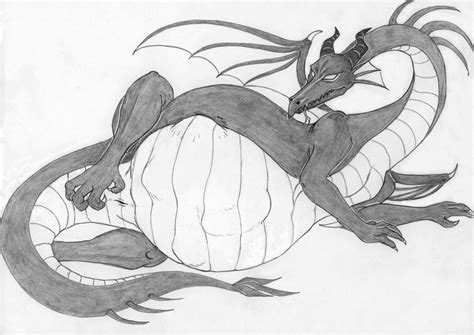 Rule 34 Disney Disney Villains Dragon Feral Maleficent Monochrome