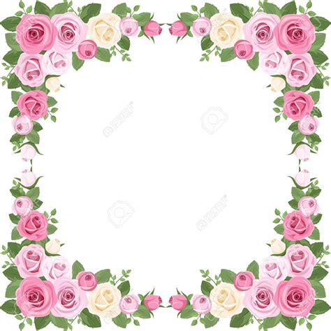 Para Imprimir Bordes De Rosas Vintage Diy Vintage Roses Flower Cdf
