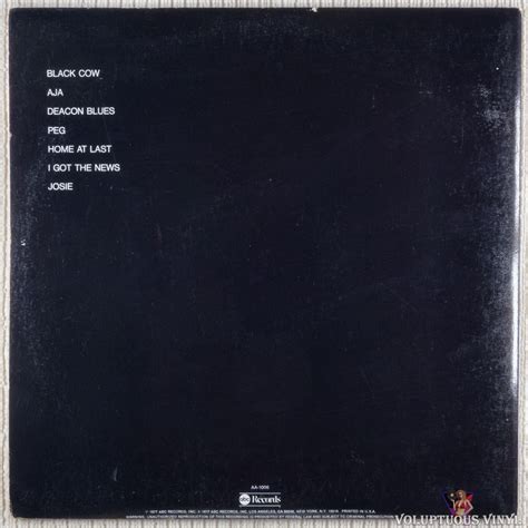 Steely Dan Aja 1977 Vinyl Lp Album Gatefold Voluptuous Vinyl