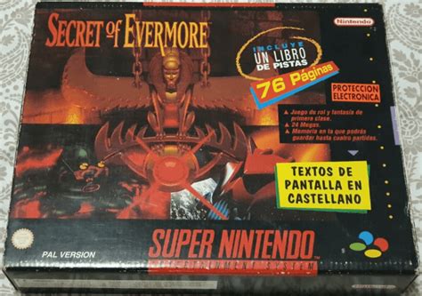 Buy Secret Of Evermore For Snes Retroplace