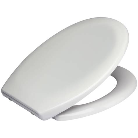 Euroshowers White Opal One Soft Close Quick Release Toilet Seat