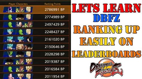 All might and izuku are on that list, and it seems a newcomer is ready to move up. Dragon Ball Fighterz Online Ranks 2019
