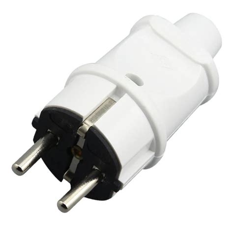 10pcspack European Standard Plug Ac250v 16a Detachable Power Wiring