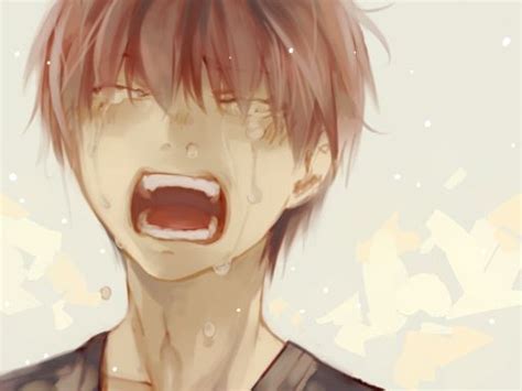 Otonashi Yuzuru From Angel Beats Anime Crying Anime Boy Crying