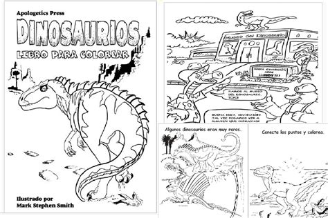 Libro De Dinosaurios Para Colorear Zona Educacion