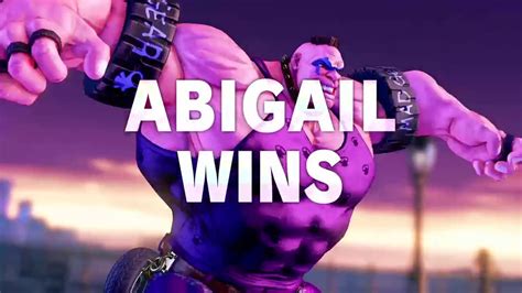 Street Fighter V Abigail Hammer Youtube