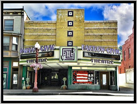 Franklin Pa ~ Barrow Civic Theatre~moderne The Theatre Was Flickr