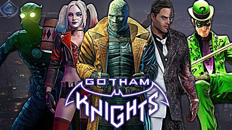 Gotham Knights All Confirmed Villains So Far Updated Youtube