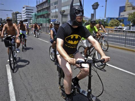 Nude Cyclers Celebrate World Naked Bike Ride Photo CBS News