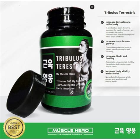 Jual Tribulus Mg By Muscle Hero Tribulus Terrestris Peningkat