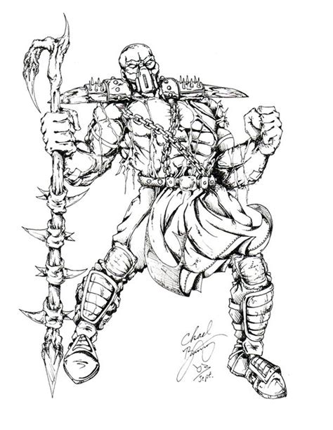 Scorpion Coloring Pages At Free