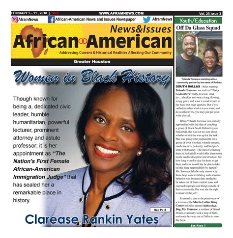 African American Newsandissues Vol 23 Issue 3 February 5 11 2018