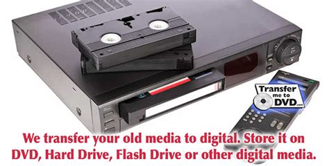 Transfer Vhs And Other Video Tape Formats To Dvd In Toledo