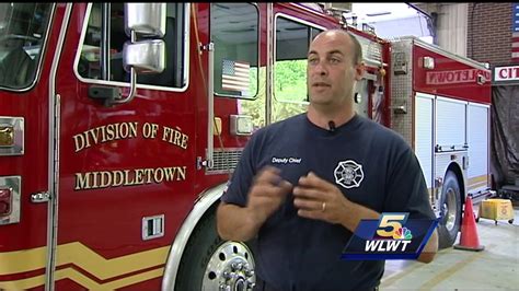 Driver Cited For Hitting Fire Truck In Middletown Youtube