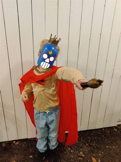 My Son Went To A Halloween Party In A 3d Printed El Primo Costume R