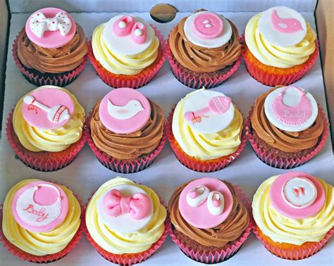 Baby Girl Theme Cupcakes London Cakes And Bakes