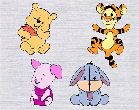 Free 160 Baby Pooh And Friends Svg Svg Png Eps Dxf File