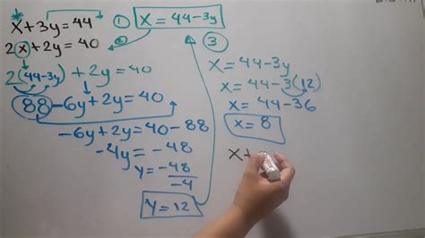 Ecuaciones Lineales Con 2 Variables Youtube