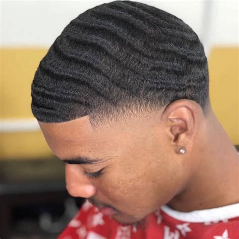 Taper Fade Waves Haircut