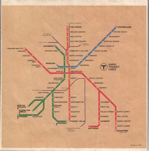 Old Maps Of Boston Transit Just Urbanism