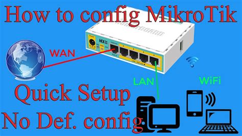 How To Configure Mikrotik Router For Internet Bakol Mikrotik