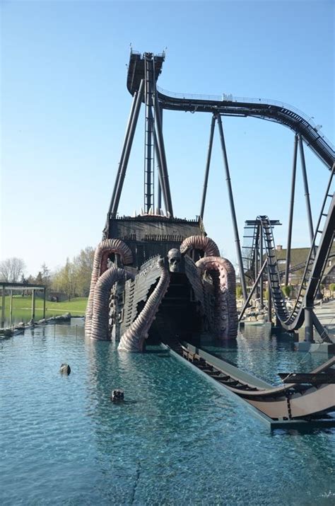 Top 10 rides at heide park in germany. Heide Park - Krake (With images) | Sailing, Sailing ships ...