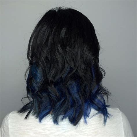 Dark Blue Hair Colour Ideas Popsugar Beauty Uk Midnight Blue Hair