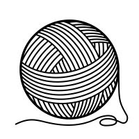 Ball Of Yarn Icon Free PNG SVG Noun Project