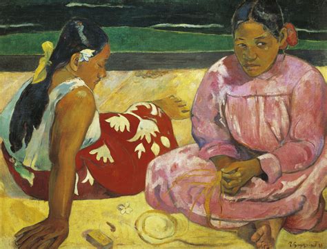 Artist Paul Gauguin In Tahiti