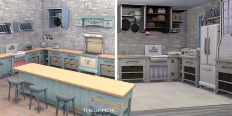 The Sims 4 Everything In The Country Kitchen Kit
