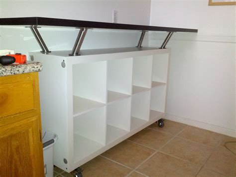 Breakfast Bar With Lot Of Storage Space Get Home Decorating