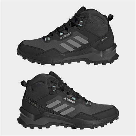 Zapatillas De Senderismo Terrex Ax4 Gore Tex Corte Medio Negro Adidas