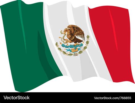 Bandera Mexico Svg