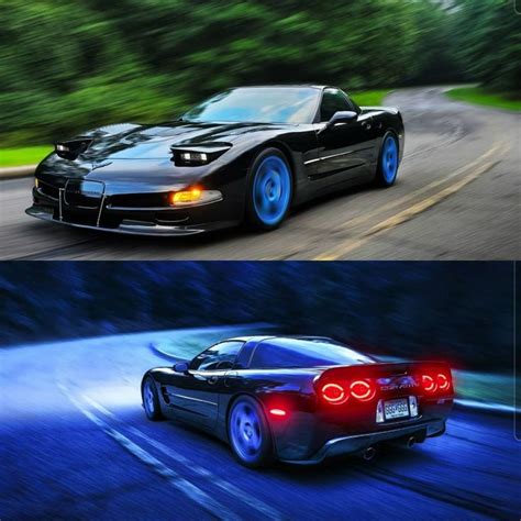 C5 Corvette With Sleepy Headlight Conversion Corvette Aftermarket