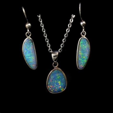 Opal Set 9015 Opal Jewelry Opal Pendants Opal Rings Opal