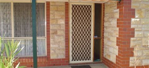 Security Doors Adelaide Invisi Guard Screen Doors Burns For Blinds