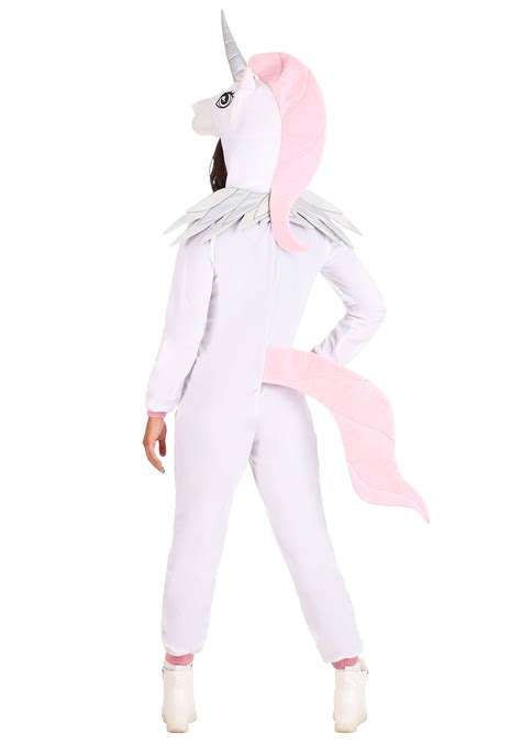 Adult Jumpsuit Costume Unicorn Exclusive W Hooded Jumpsuit