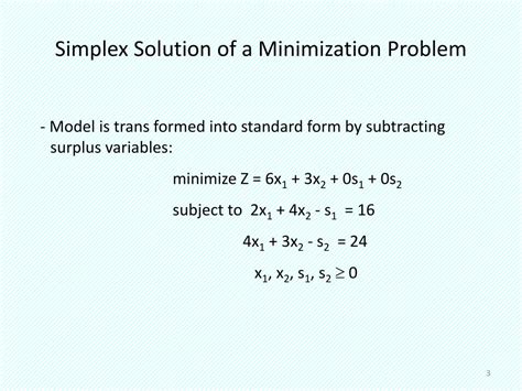 Ppt Simplex Method Powerpoint Presentation Free Download Id2597760