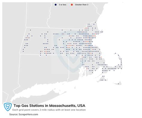 10 Largest Gas Stations In Massachusetts In 2023 Based On Locations