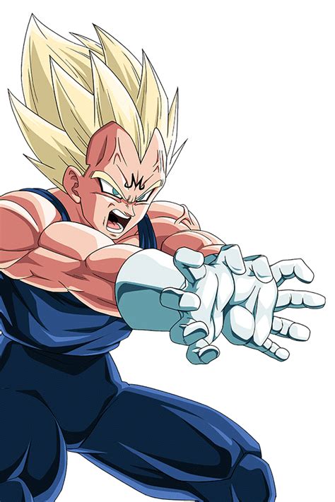 Majin Vegeta Render 9 Dokkan Battle By Maxiuchiha22 On Deviantart