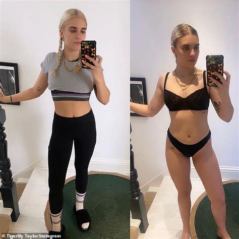 Tigerlily Taylor Strips Down To Lingerie As She Shows Off Impressive Results Of New Workout