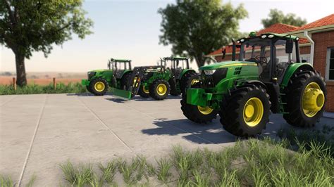 Ls2019 John Deere 6m Series Edit V10 Farming Simulator 22 Mod Ls22