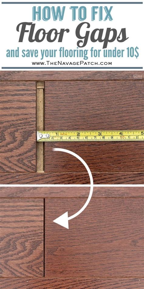 How to Fix Floating Floor Gaps the Easy Way | Diy flooring, Diy home repair, Home improvement